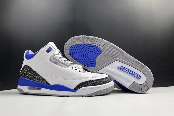 Air jordan 3 ＂Racer Blue”CT8532-145