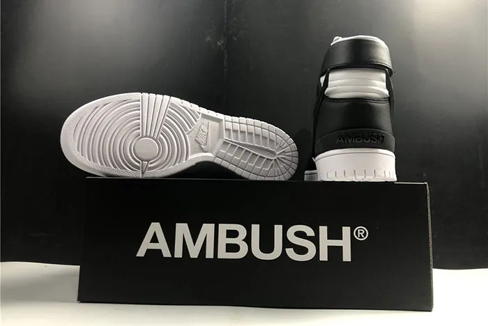 Ambush x Nike Dunk High Black White CU7544 001