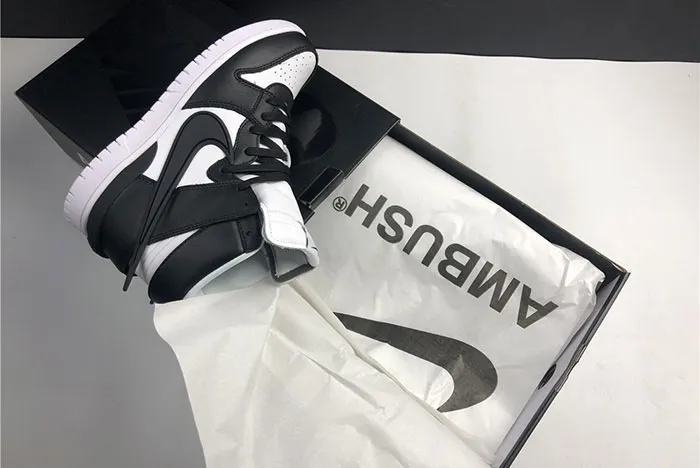 Ambush x Nike Dunk High Black White CU7544 001