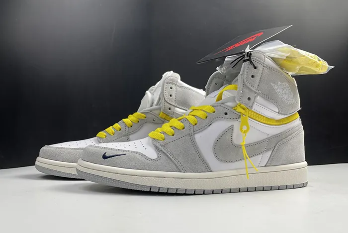 Air Jordan 1 High Switch Light Smoke Grey CW6576 100