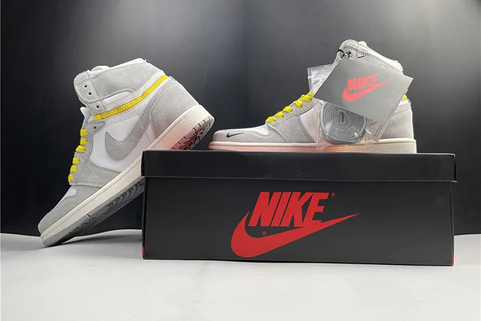 Air Jordan 1 High Switch Light Smoke Grey CW6576 100