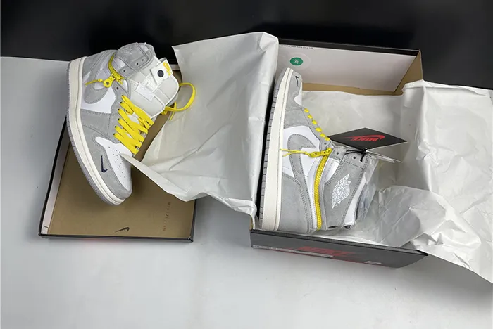 Air Jordan 1 High Switch Light Smoke Grey CW6576 100