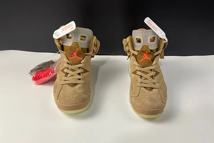 Travis Scott x Air Jordan 6 Retro SP British Khaki DH0690 200