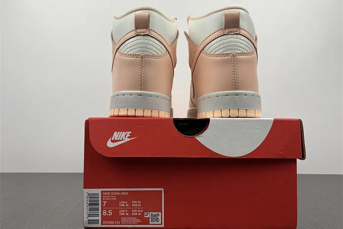 Nike Dunk High Sail Crimson Tint DD1869 104