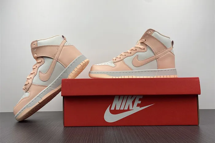 Nike Dunk High Sail Crimson Tint DD1869 104