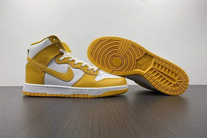 Nike Dunk High White Dark Sulfur DD1869-106