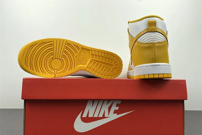 Nike Dunk High White Dark Sulfur DD1869-106