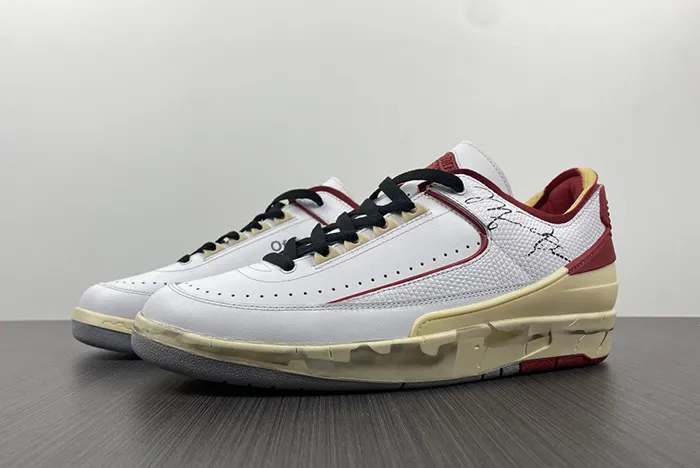 OFF-WHITE X AIR JORDAN 2 RETRO LOW SP DJ4375-106