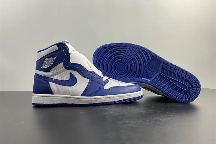 Jordan 1 Storm Blue Review by BrosShoes 555088-127