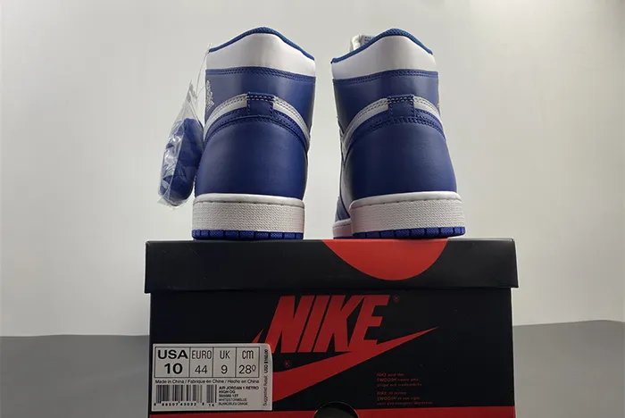 Jordan 1 Storm Blue Review by BrosShoes 555088-127