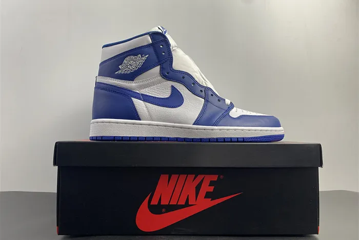 Jordan 1 Storm Blue Review by BrosShoes 555088-127