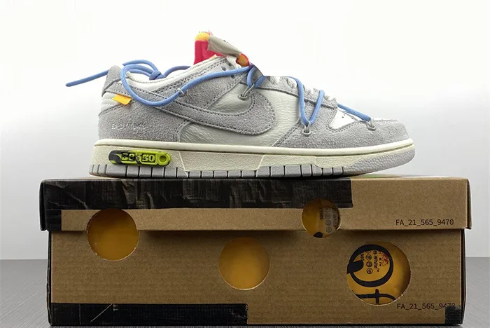 Nike Dunk Low Off White Lot 38 DJ0950 113