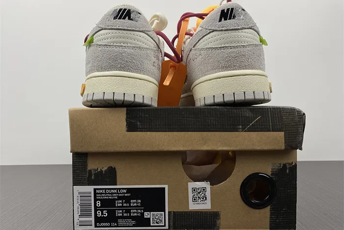 Nike Dunk Low Off-White Lot 35 DJ0950-114