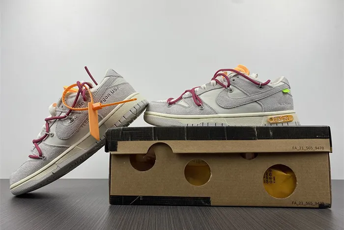 Nike Dunk Low Off-White Lot 35 DJ0950-114