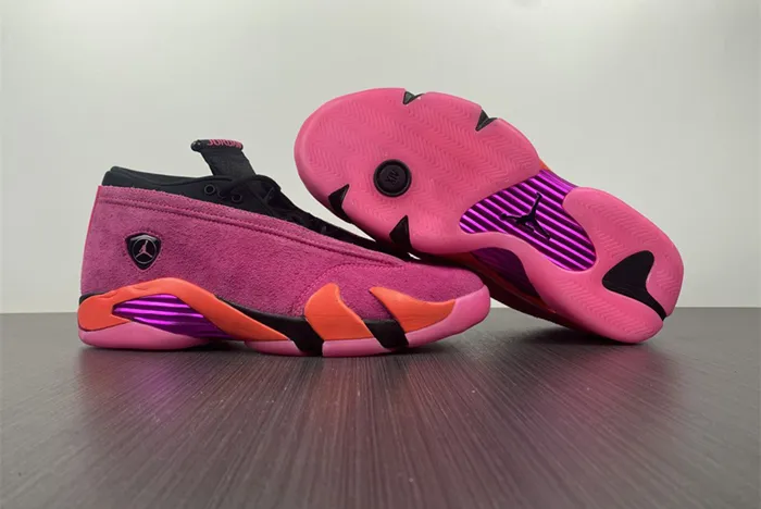 Air Jordan 14 Low WMNS Shocking Pink  DH4121 600