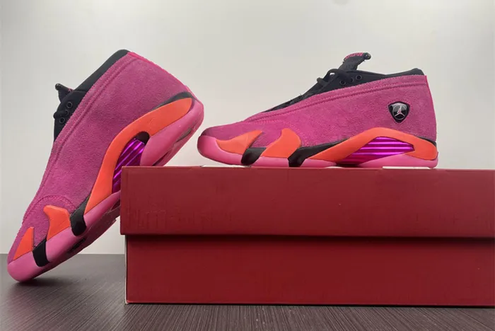 Air Jordan 14 Low WMNS Shocking Pink  DH4121 600