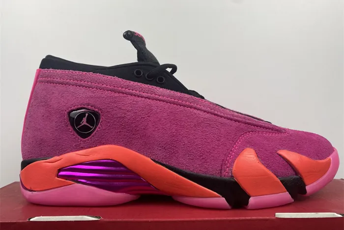Air Jordan 14 Low WMNS Shocking Pink  DH4121 600