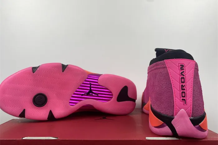 Air Jordan 14 Low WMNS Shocking Pink  DH4121 600