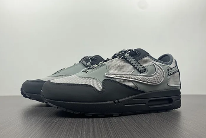 Travis Scott Nike Air Max 1 Wolf Grey Silver Black DO9392-001