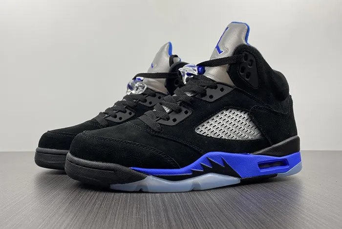 Air Jordan 5 Black Racer Blue Reflective Silver CT4838-004