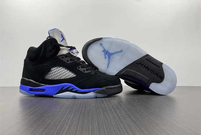 Air Jordan 5 Black Racer Blue Reflective Silver CT4838-004