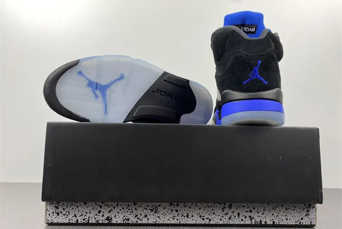 Air Jordan 5 Black Racer Blue Reflective Silver CT4838-004
