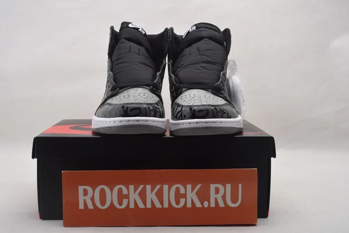 Air Jordan 1 High OG Rebellionaire Black White Particle Grey 555088-036