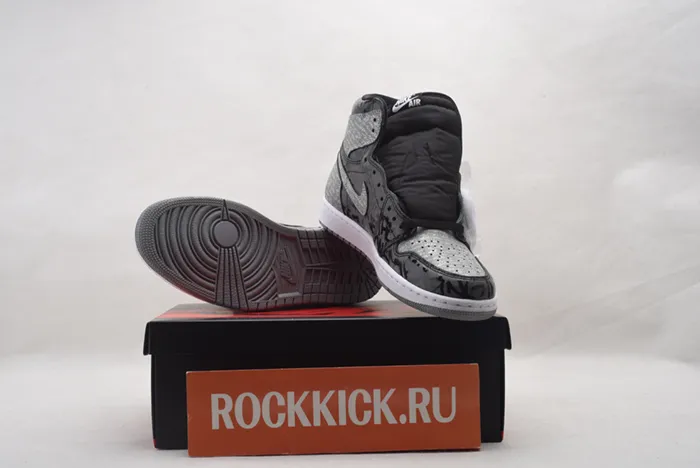 Air Jordan 1 High OG Rebellionaire Black White Particle Grey 555088-036