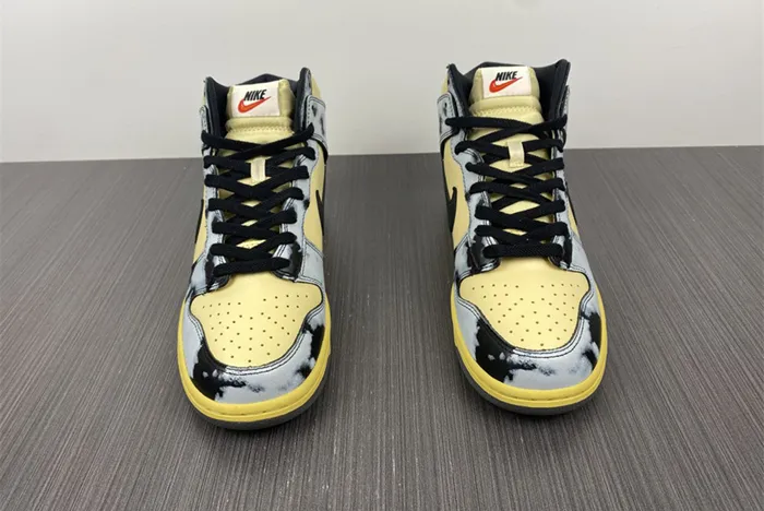 NIKE DUNK HIGH BLACK ACID WASH DD9404-700