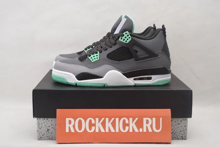 Air Jordan 4 Retro Green Glow STYLE 308497 033