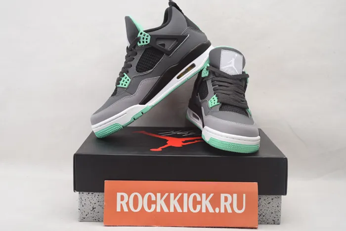 Air Jordan 4 Retro Green Glow STYLE 308497 033