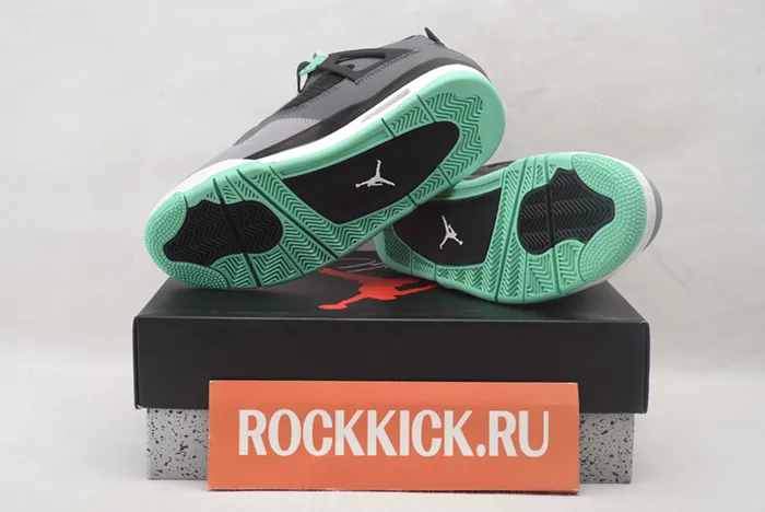 Air Jordan 4 Retro Green Glow STYLE 308497 033