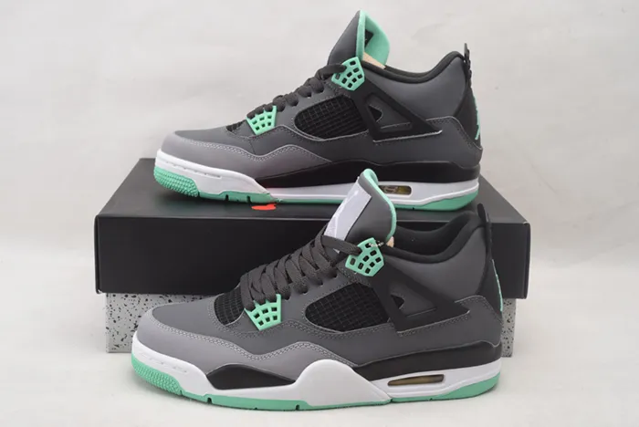 Air Jordan 4 Retro Green Glow STYLE 308497 033