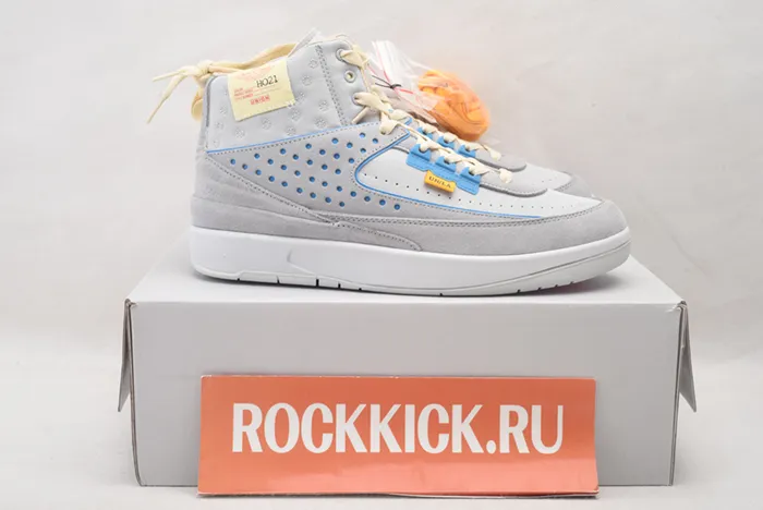 Union x Air Jordan 2  Grey Fog  dn3802-001