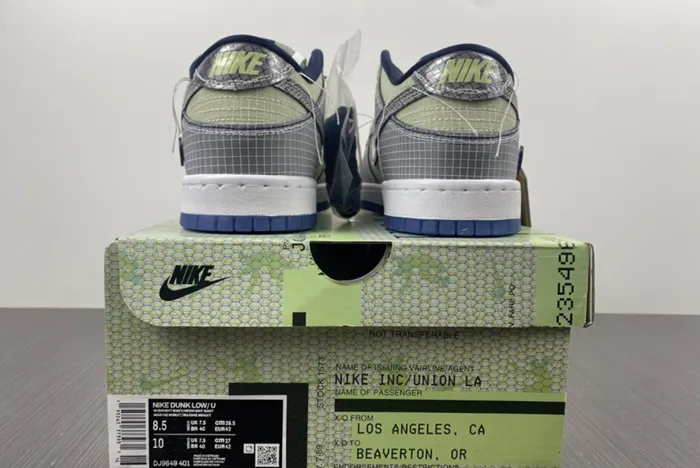 Union LA x Nike Dunk low DJ9649-401