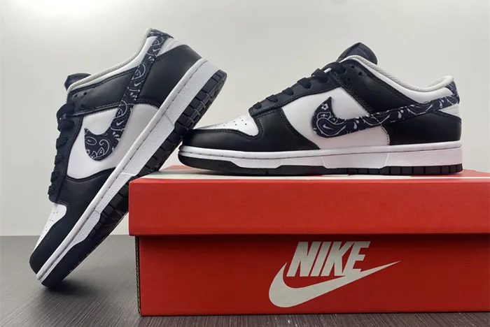 NIKE DUNK LOW BLACK PAISLEY DH4401 100
