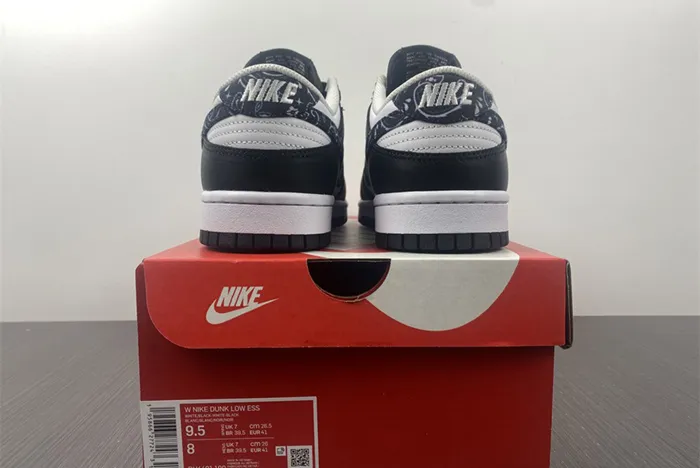 NIKE DUNK LOW BLACK PAISLEY DH4401 100