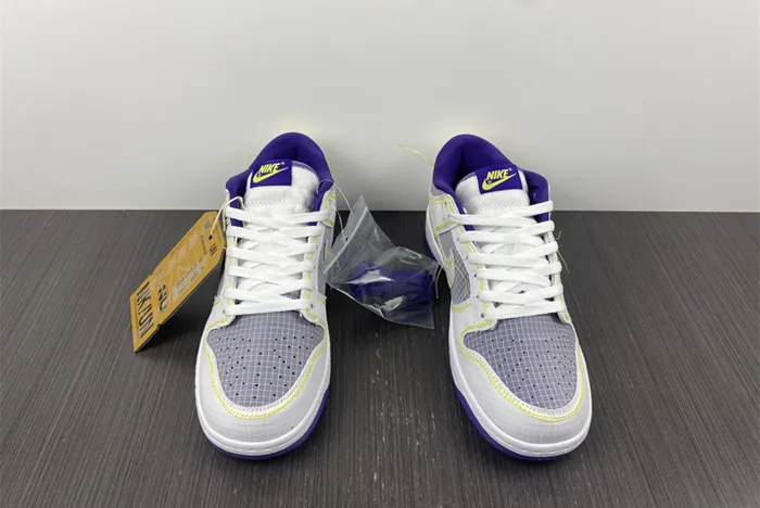 Union X Nike DUNK LOW grey Purple DJ9649-500