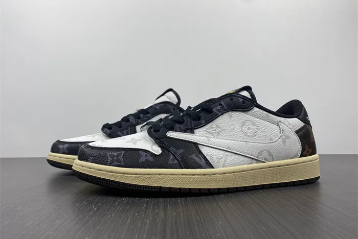 Fragment X Travis Scott X Air Jordan 1 Low LV CM7866-126