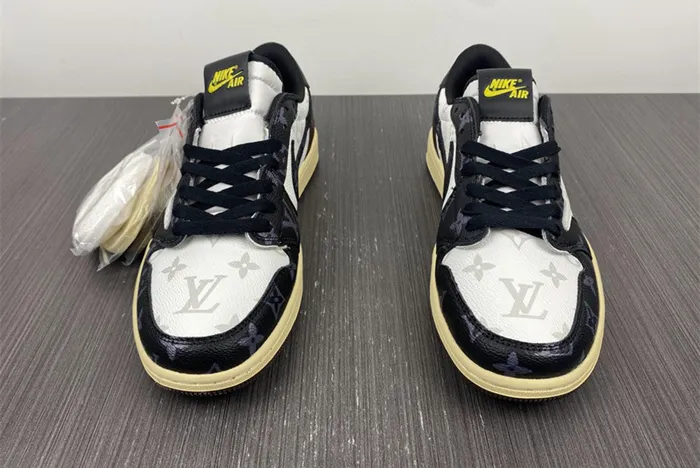 Fragment X Travis Scott X Air Jordan 1 Low LV CM7866-126