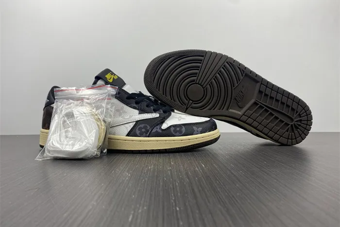 Fragment X Travis Scott X Air Jordan 1 Low LV CM7866-126