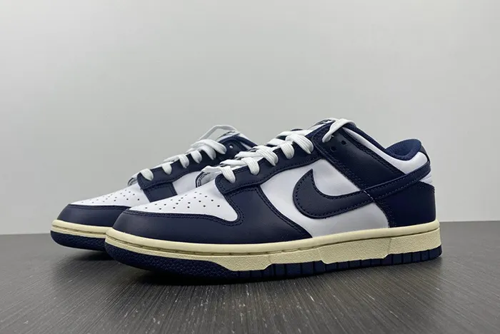 WMNS DUNK LOW VINTAGE NAVY DD1503-115