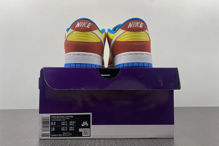 Nike SB Dunk Low Bart Simpson BQ6817-602