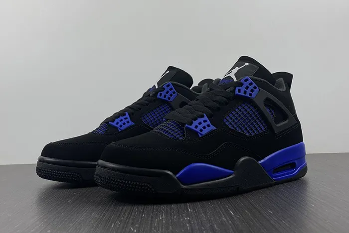 Air Jordan 4 Black Blue CT8527-018