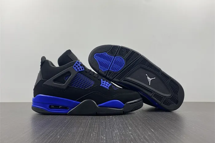 Air Jordan 4 Black Blue CT8527-018