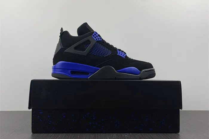 Air Jordan 4 Black Blue CT8527-018