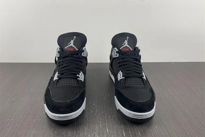 AIR JORDAN 4 RETRO BLACK CANVAS DH7138-006