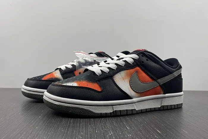 Nike Dunk Low Graffiti Black Red DM0108 001