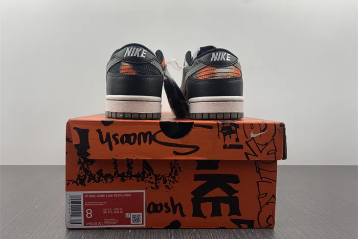 Nike Dunk Low Graffiti Black Red DM0108 001