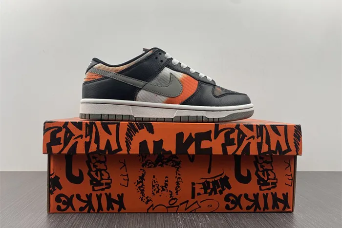 Nike Dunk Low Graffiti Black Red DM0108 001